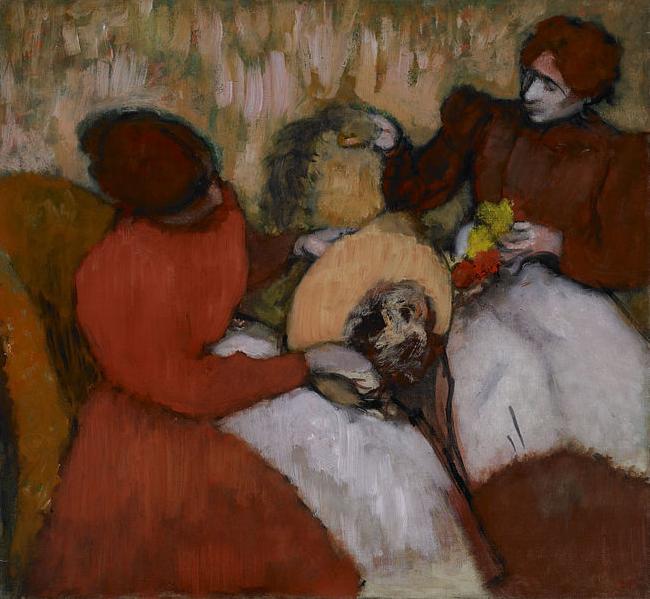 Edgar Degas The Milliners oil painting image